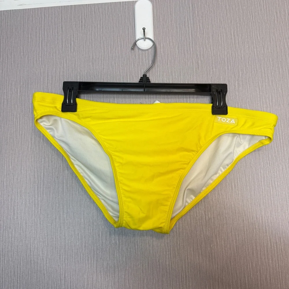 Toza Solar Yellow Men's Swim Brief Size XL